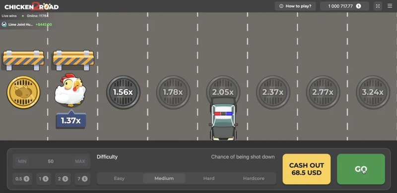 Image: Spilled en Rundrejse med Chicken Road 2 Online Casino Spil